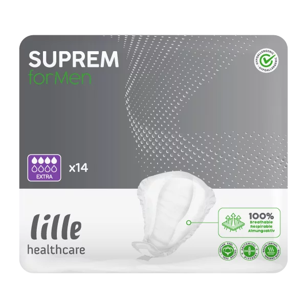 Lille SUPREM forMen Extra- Small Shaped Pads for Men