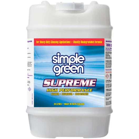 SIMPLE GREEN SUPREME Heavy-Duty Cleaner and Degreaser Concentrate (3 Sizes)