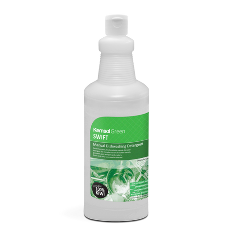 Kemsol Green Swift Bottle Kit 1L with a flip top lid