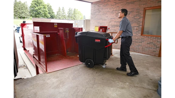Rubbermaid Mega BRUTE Mobile Collector - 120Gal