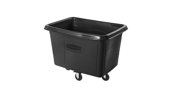 Rubbermaid Cube Truck - Spring Platform 14CuFt/400L, Black