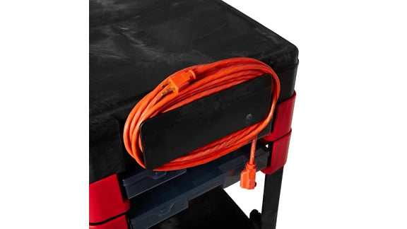 Rubbermaid Trade Cart with 5" Castors, (includes 2 parts boxes and 4 parts bins)