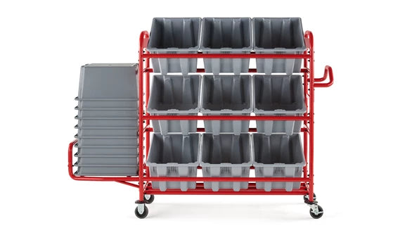 Rubbermaid Tote Picking Cart Storage Bracket