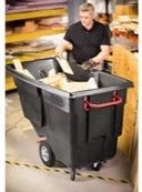 Rubbermaid Rotomoulded Tilt Truck, 800L, (1 cubic yard)