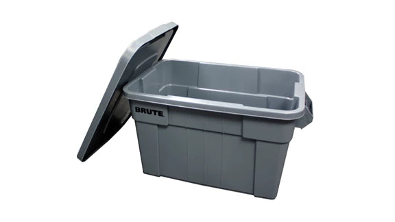 Rubbermaid BRUTE 20Gal Tote with Lid - Gray
