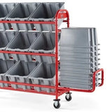 Rubbermaid Tote Picking Cart Storage Bracket