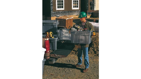 Rubbermaid BRUTE 20Gal Tote with Lid - Gray