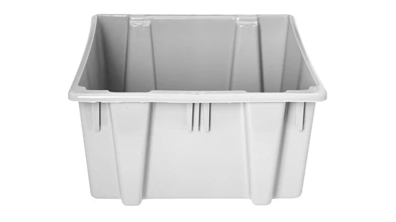 Rubbermaid Stack & Nest PALLETOTE Box. 1.6cuft - Grey