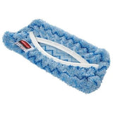 Rubbermaid Microfibre Flexi-Frame Damp Mop Cover, Blue