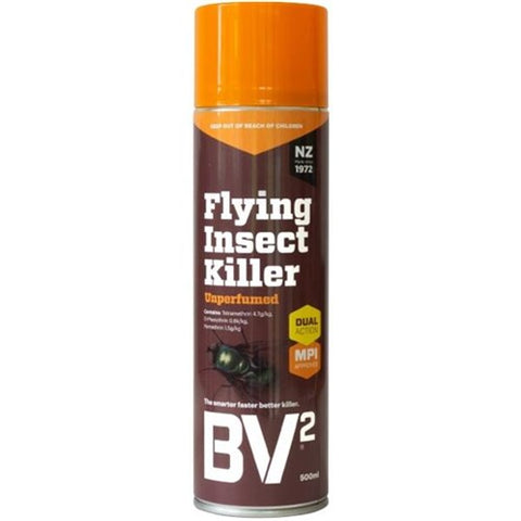 BV2 Flying Insect Killer 500ml - NZ MPI Approved