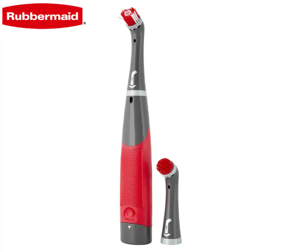 Rubbermaid 1868138 Battery-Powered Reveal Power Scrubber and Grout Brush  Head 