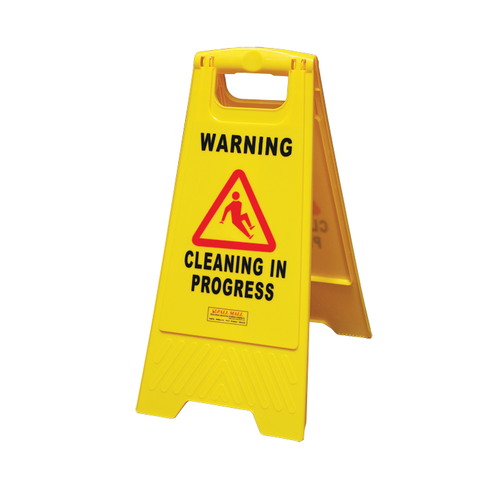 FILTA Gala A-Frame Safety Sign - "CLEANING IN PROGRESS"- 3 Colors