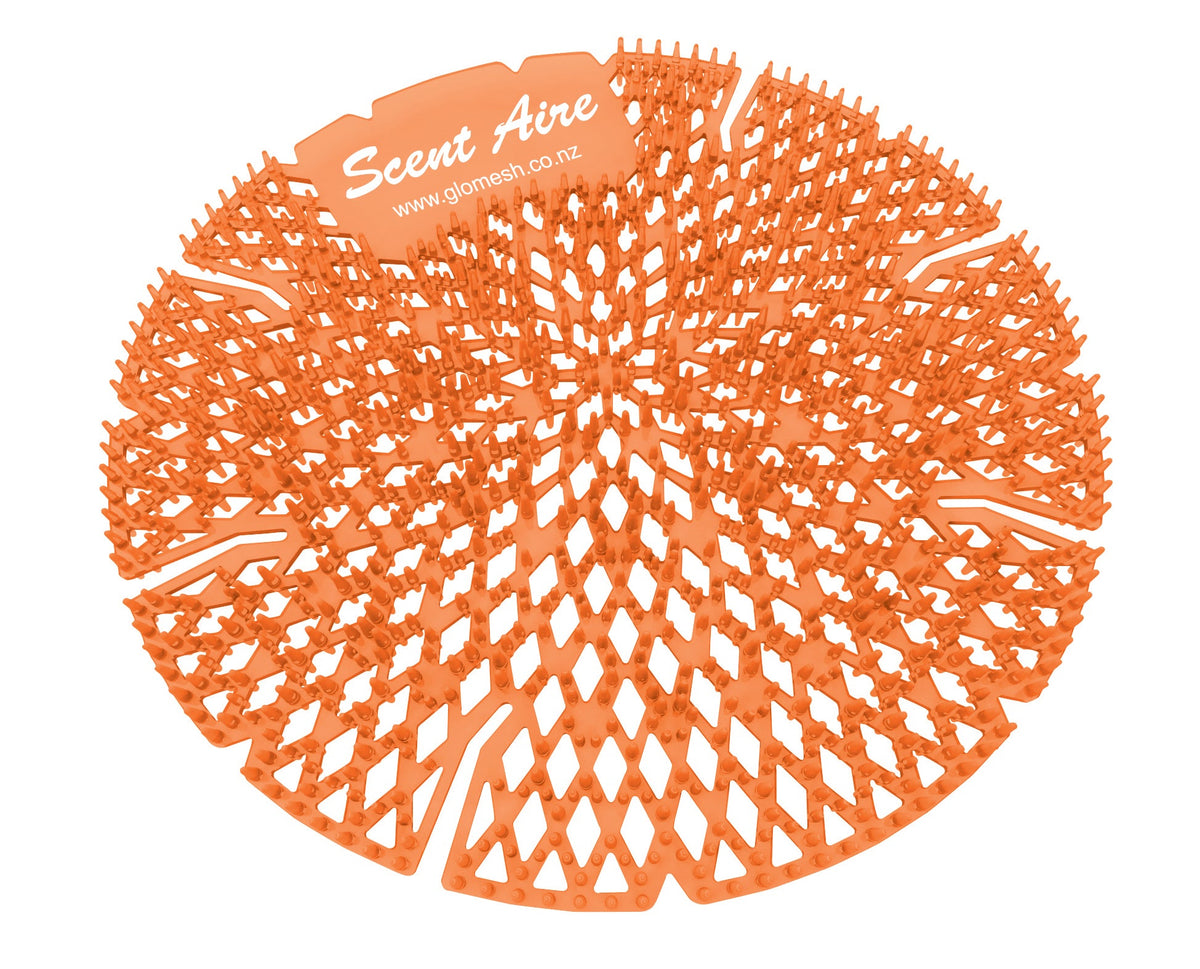 GLOMESH Scentaire Diamond 3D Urinal Screen - 4 Scents - 10 Pack