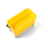 FILTA Window & Flat Mop Bucket with Wheels and Trays - 22L - Yellow
