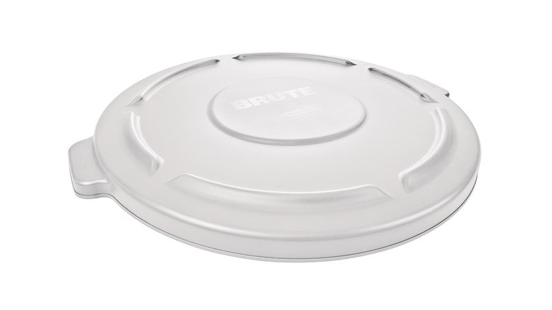 Rubbermaid BRUTE Self Draining Lids - 4 sizes - Grey or White
