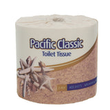 Pacific Hygiene Classic 2 Ply Toilet Roll individually wrapped - 400 sheets/roll, 48 rolls/case