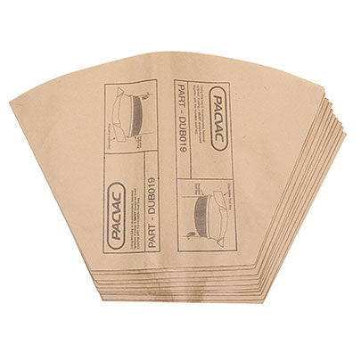 PACVAC Superpro Paper Vacuum Bags - 10 PACK