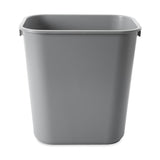 Rubbermaid Wastebasket Rectangle 12.9L - Black , Grey or Blue Recycled