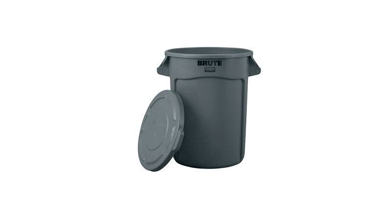 Rubbermaid BRUTE Self Draining Lids - 4 sizes - Grey or White