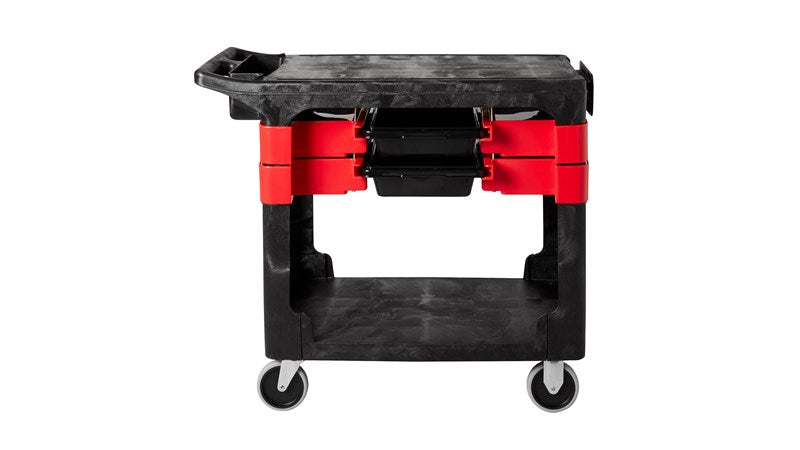 Rubbermaid Trade Cart with 5" Castors, (includes 2 parts boxes and 4 parts bins)