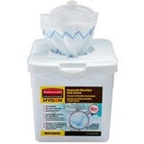 Rubbermaid HYGEN Disposable Microfiber Cloth Charging Tub.