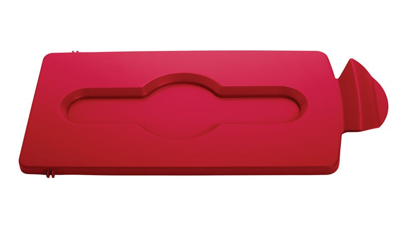Rubbermaid Slim Jim Recycling Station Closed Waste Lid