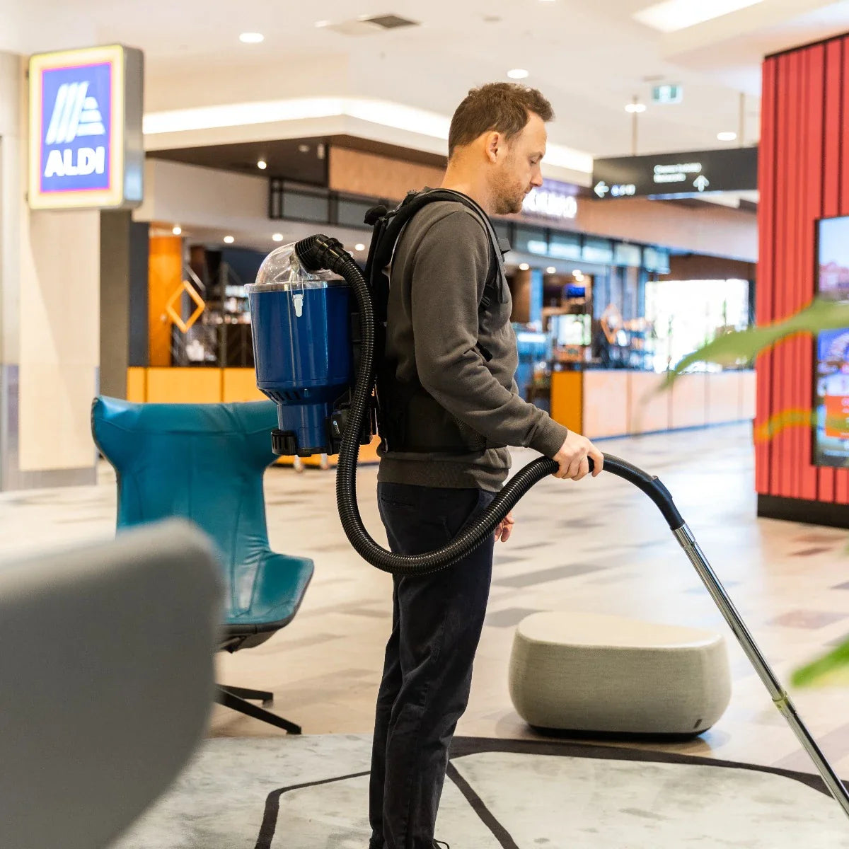 PACVAC Superpro Go Battery Backpack Vacuum Cleaner