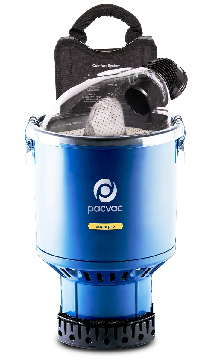 PACVAC Superpro 700 Backpack Vacuum Cleaner