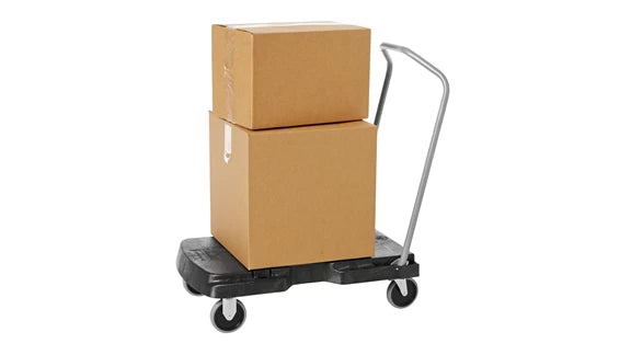 Rubbermaid Triple Trolley, Standard Duty with 5" castors