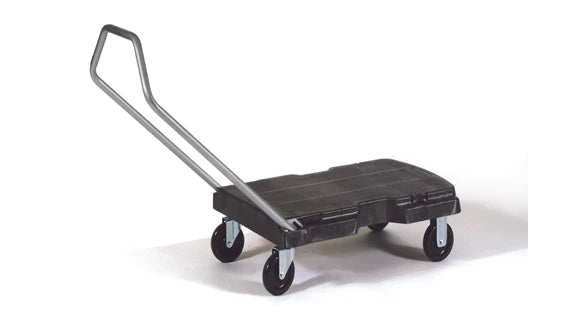 Rubbermaid Triple Trolley, Standard Duty with 5" castors
